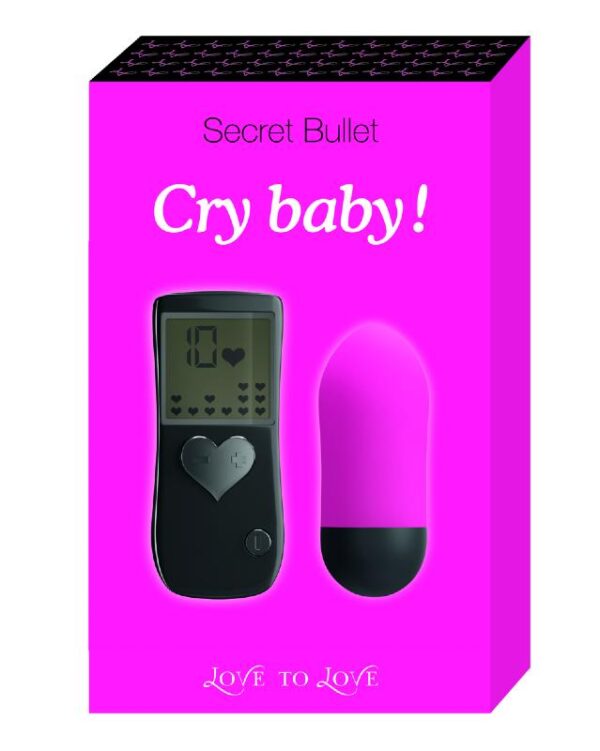 Oeuf Vibrant Cry Baby - Rose – Image 3