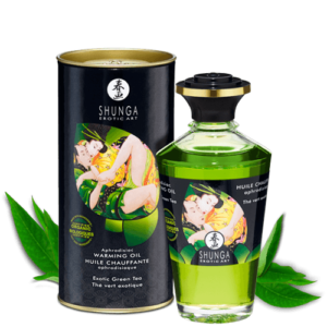 Huile aphrodisiaque organique  - Thé vert exotique