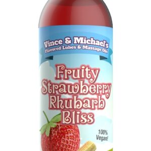 Huile Chauffante V et M Fraise Rhubarbe - 150 ml