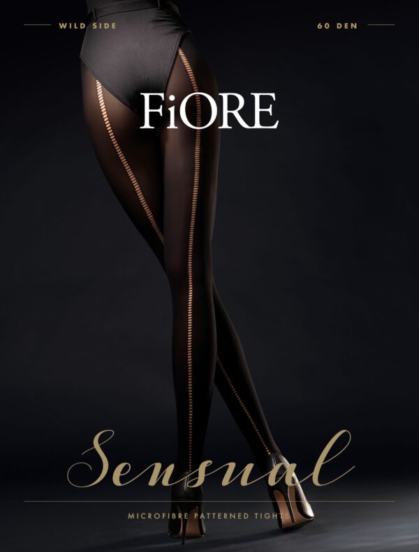 Wild Side Collants 60 DEN - Noir – Image 3
