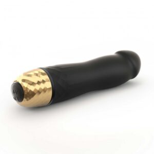 Vibromasseur Dorcel Must Mini 12,5 cm - Noir et Or