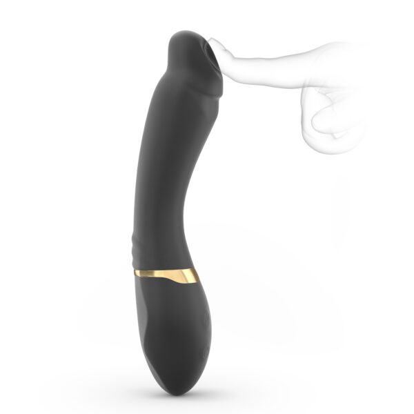 Vibromasseur Dorcel Tender Spot - Noir et Or – Image 4