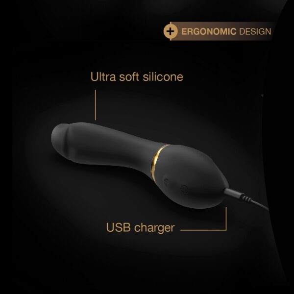 Vibromasseur Dorcel Tender Spot - Noir et Or – Image 11