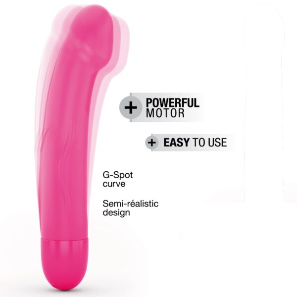 Vibromasseur Real Vibration M 22 cm 2.0 - Rose – Image 5