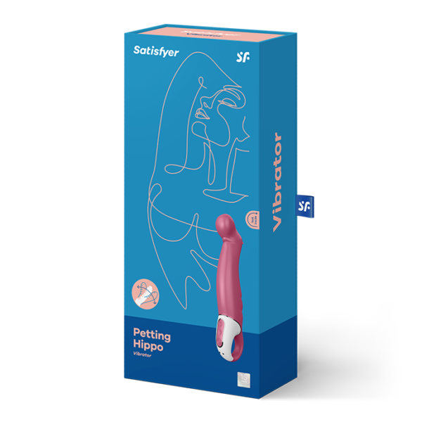 Vibromasseur Satisfyer Vibes Petting Hippo - Rose – Image 6