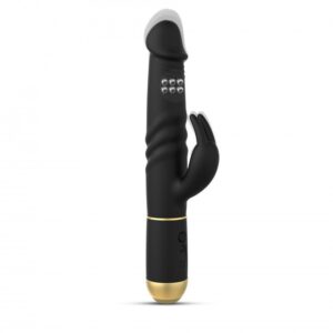Vibromasseur Furious Rabbit  2.0 - Noir et Or