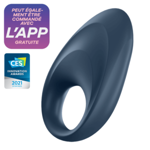 Cockring connecté Satisfyer Mighty One - Noir