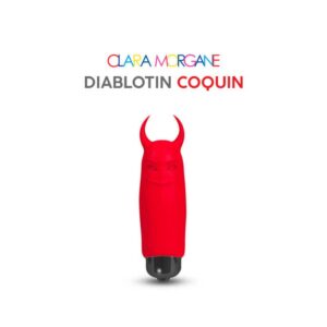 Mini vibromasseur Diablotin Coquin Clara Morgane - Rouge
