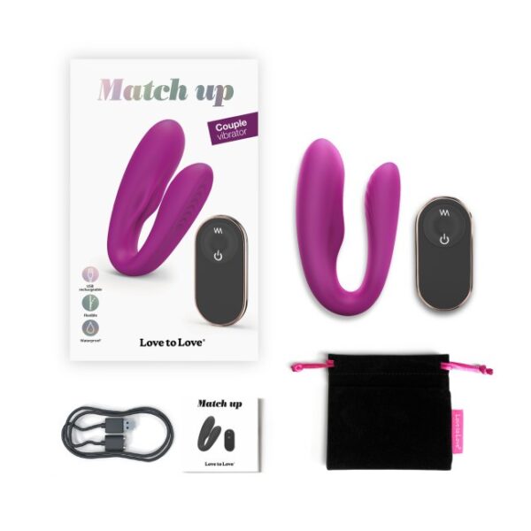MATCH UP - Sweet Orchid - Jouet pour couple télécommandé – Image 5