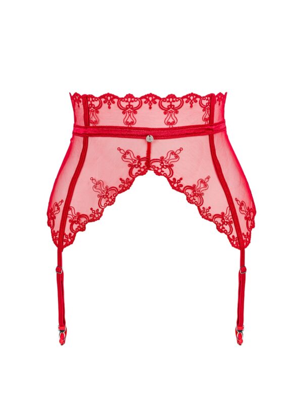 Lonesia porte jarretelles rouge – Image 12