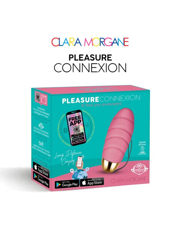 Pleasure connexion Rose - Oeuf vibrant