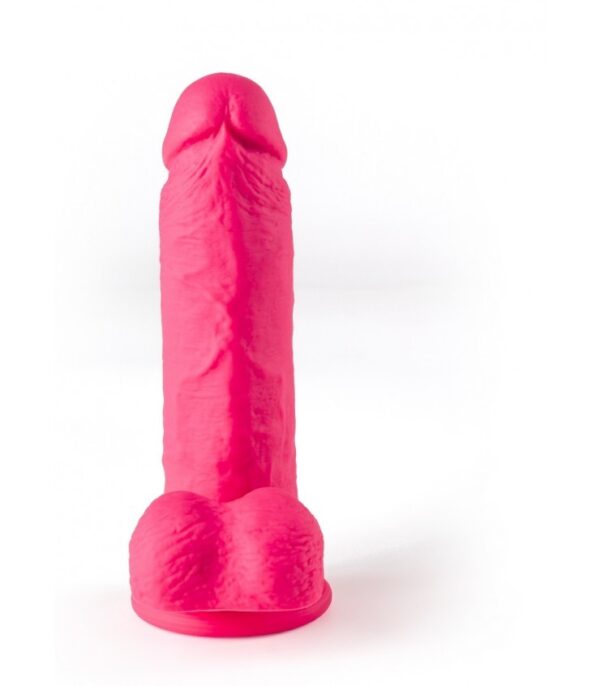 VIBROMASSEUR RÉALISTE "R12" 14.4CM AVEC TÉLÉCOMMANDE ROSE – Image 3