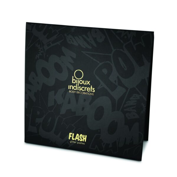 Flash - Cache-tétons Coeur - Or – Image 5