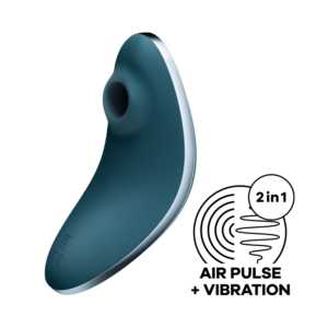 Vulva Lover Stimulateur et vibromasseur Satisfyer - Bleu