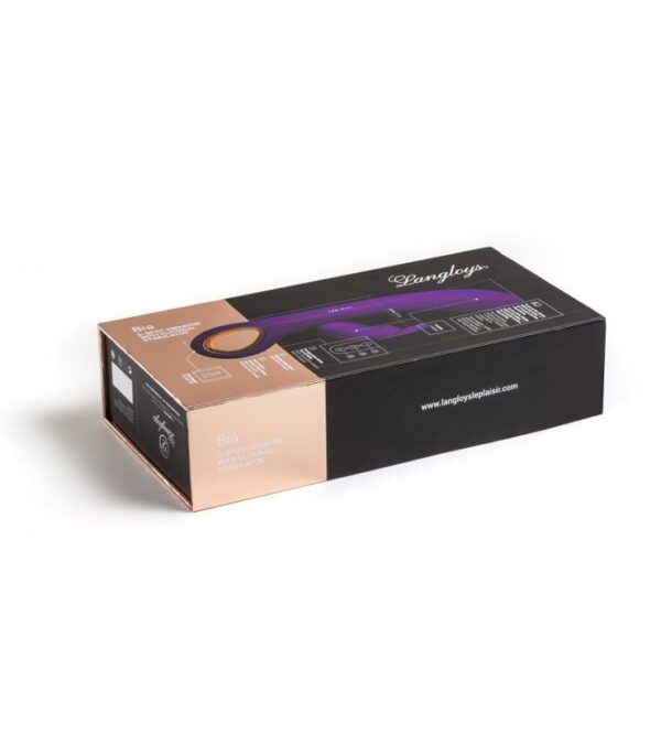 BIA G-SPOT AVEC STIMULATEUR CLITORAL - VIOLET – Image 4