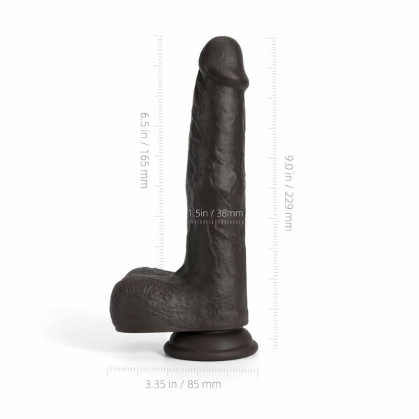 Idalis - Gode vibrant avec va et viens 20.30 cm - Noir – Image 9