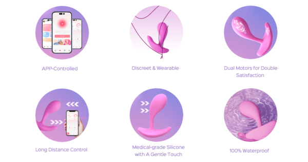 Oly - vibromasseur avec application pour le point G et le clitoris – Image 9