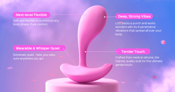 Oly - vibromasseur avec application pour le point G et le clitoris – Image 13