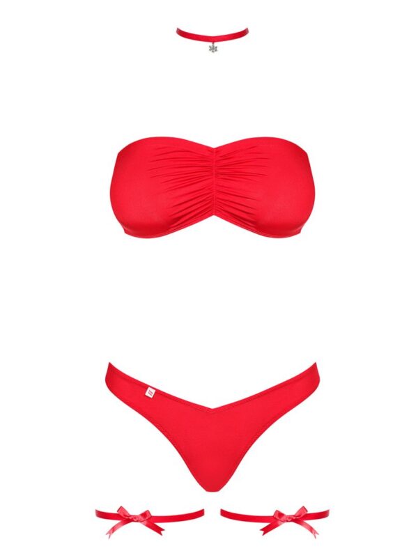 Noël Kissmas Ensemble 4 pcs - Rouge – Image 6