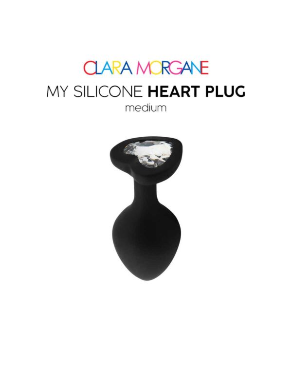 My Silicone Heart Plug - Noir – Image 3