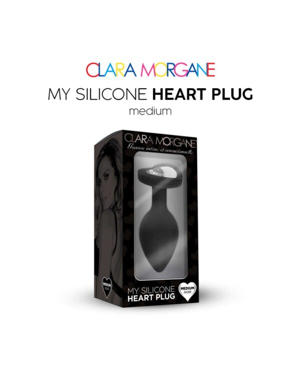 My Silicone Heart Plug - Noir – Image 4
