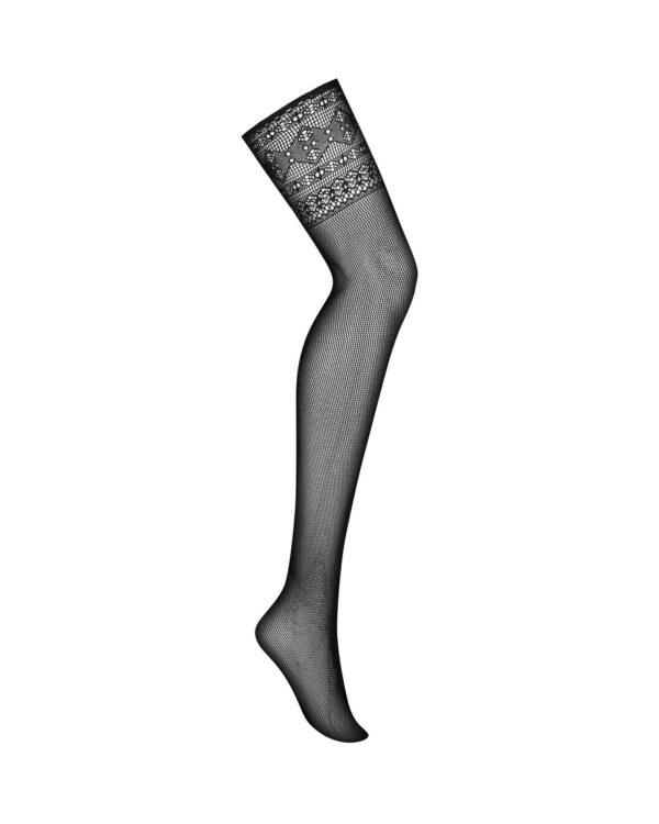 S825 Bas jarretelles - Noirs – Image 8