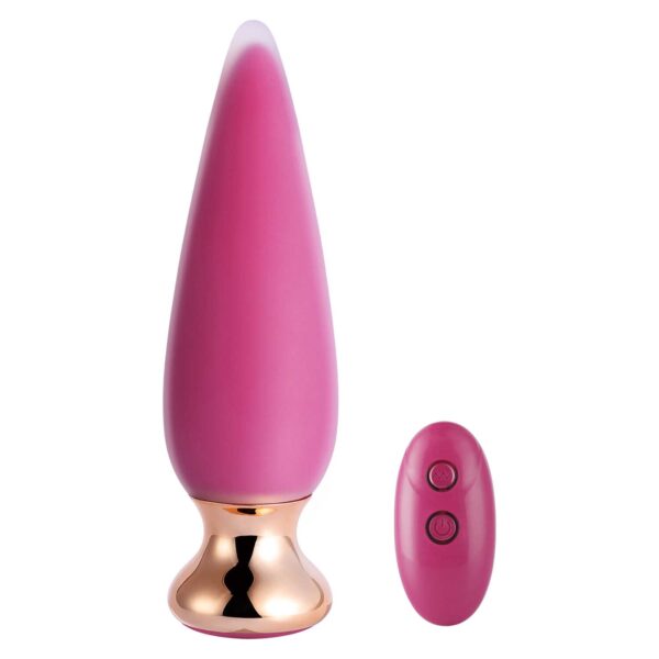 Doro plus - Plug anal vibrant télécommandé - Rose – Image 7