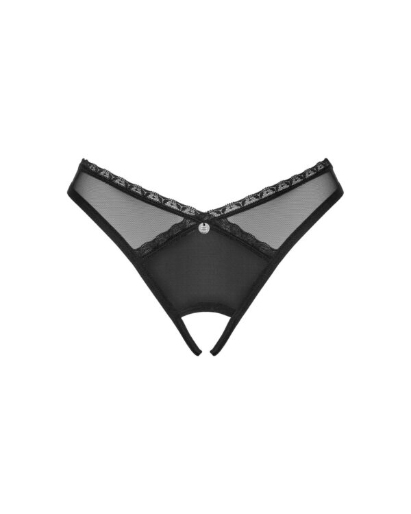 Latinesa string ouvert - Noir – Image 14