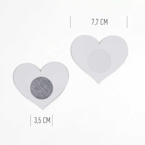 WOW BOOBS ! Cache-tétons coeur – Image 4