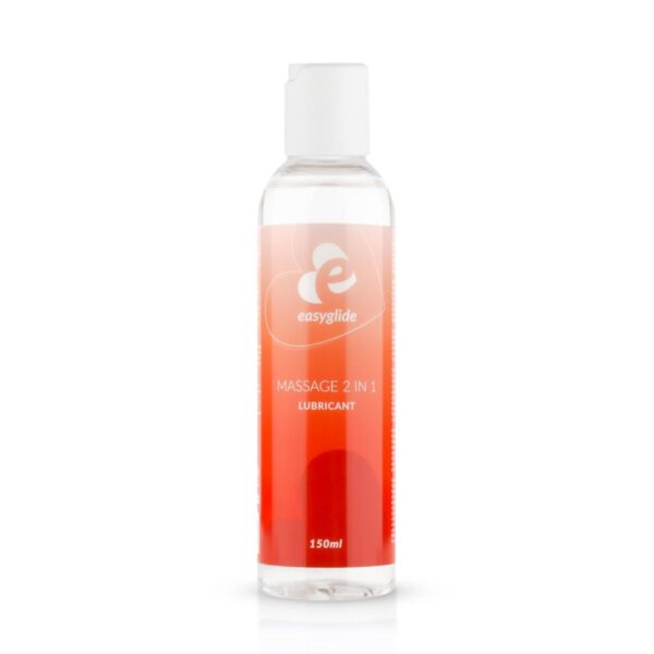 Lubrifiant et massage 2en 1 Easyglide à base d'eau - 150 ml