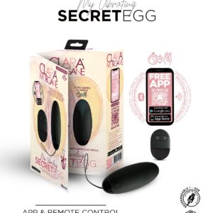 My vibrating secret egg - Noir