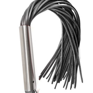 Martinet homme manche métal lanières en cuir RIGIDE